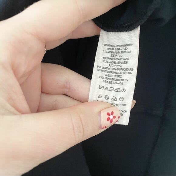 Free People Sweet Talk Mini Dress Black ruffle S - Picture 5 of 10